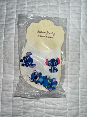 Disney Stitch Kids Shoe Charms Set
